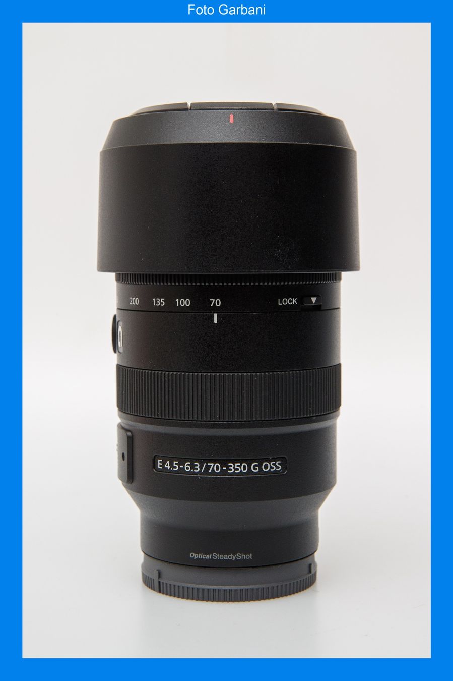 Sony Obiettivi: Sony E 70-350mm f4.5-6.3 G OSS – Usato da Muralto venduto da FotoGarbani 1