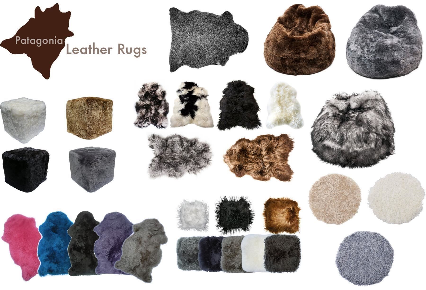 Tappeti: Lammfell Teppich Black – Nuovo e nell'imballaggio originale da Arbedo venduto da patagonialeatherrugs 3