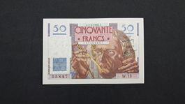 Frankreich 50 Francs 1946 Unc