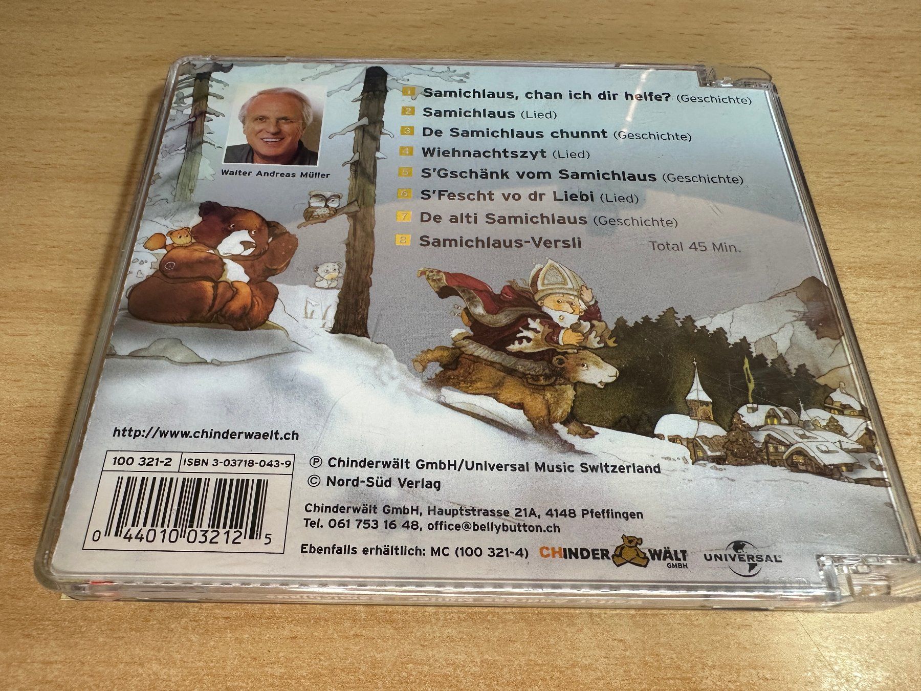 Audiolibri: H1 Walter Andreas Müller - Geschichte vom Samichlaus – Usato da Rikon im Tösstal venduto da Alpenmutz 1