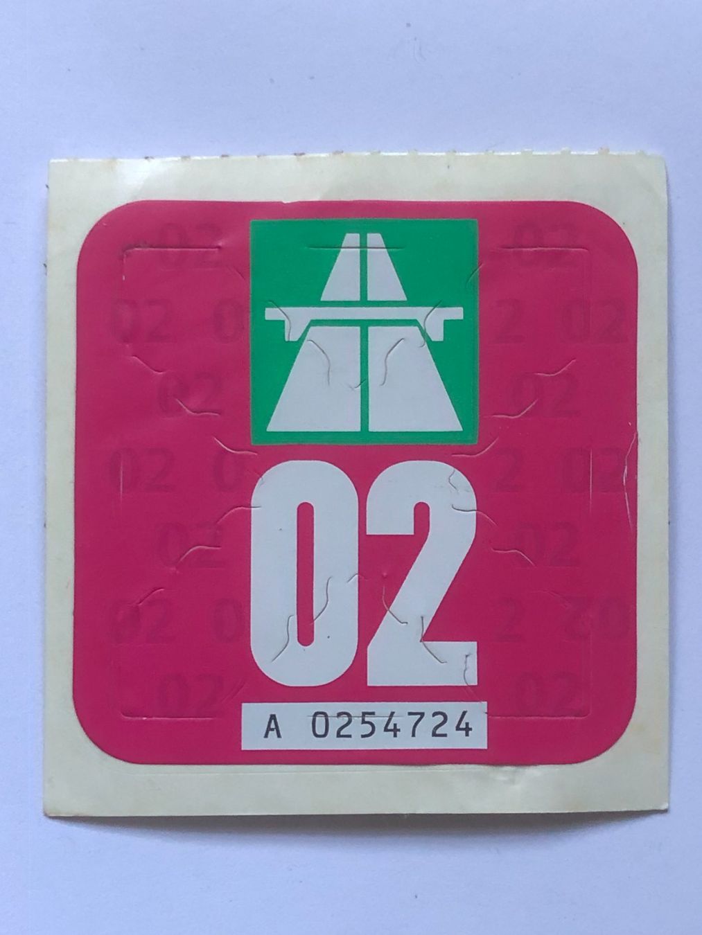 Vignette autostradali: Autobahnvignette 2002 – Usato da Ganterschwil venduto da ganterb