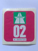 Autobahnvignette 2002