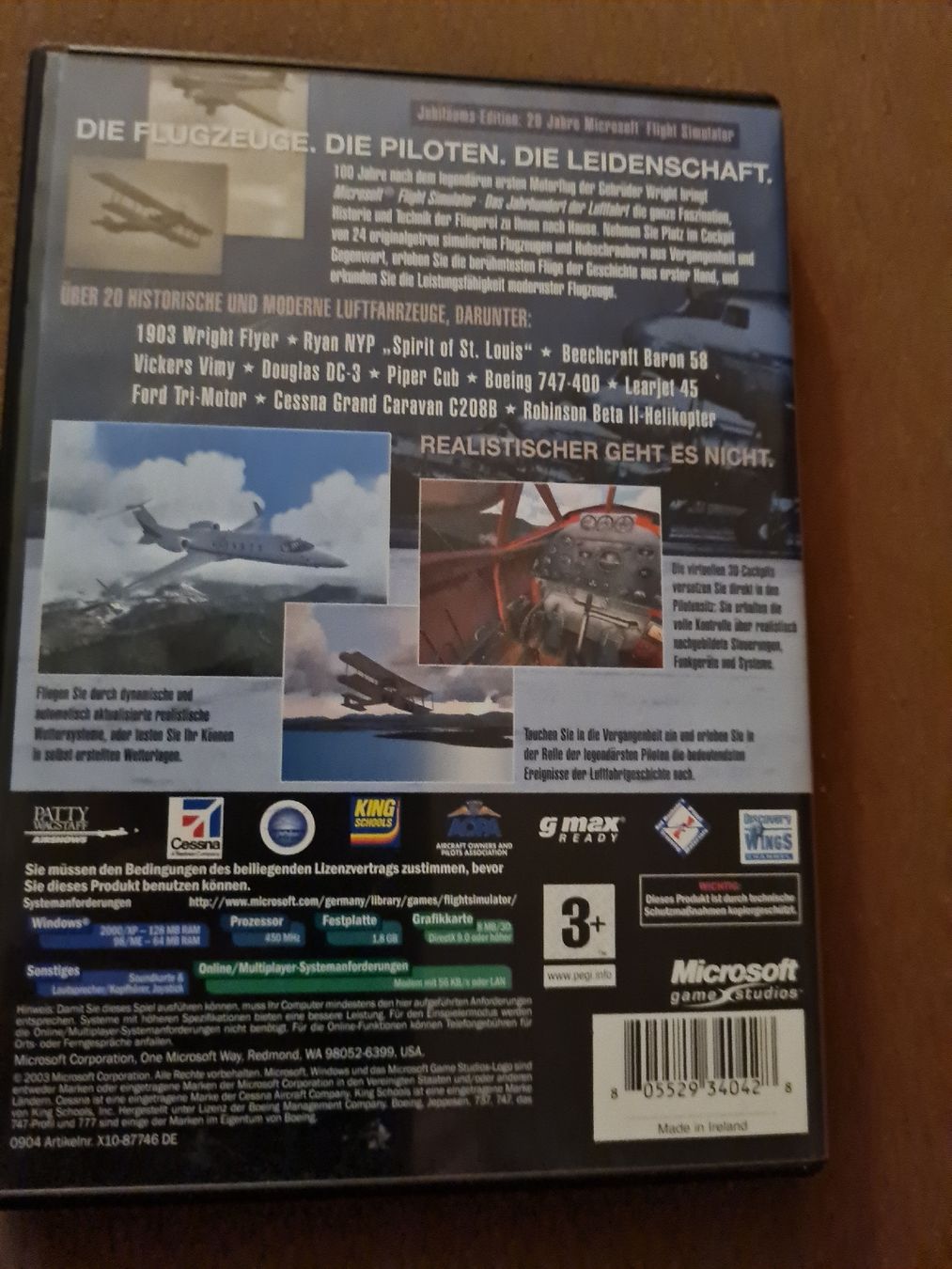 Microsoft Jeux: PC Spiel Microsoft Flight Simulator 2004  – D'occasion à Münsingen par Cuci31 4