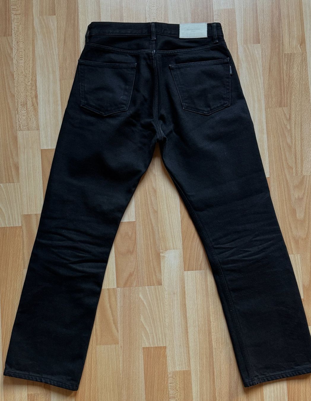Sandro Jeans: Sandro SS20 28 Regular Black straight denim jeans Levi Lee – Usato da Zürich venduto da ser_lg25 5