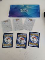 Lot de 3 cartes Pokémon Téra Cristal, état neuf avec protect