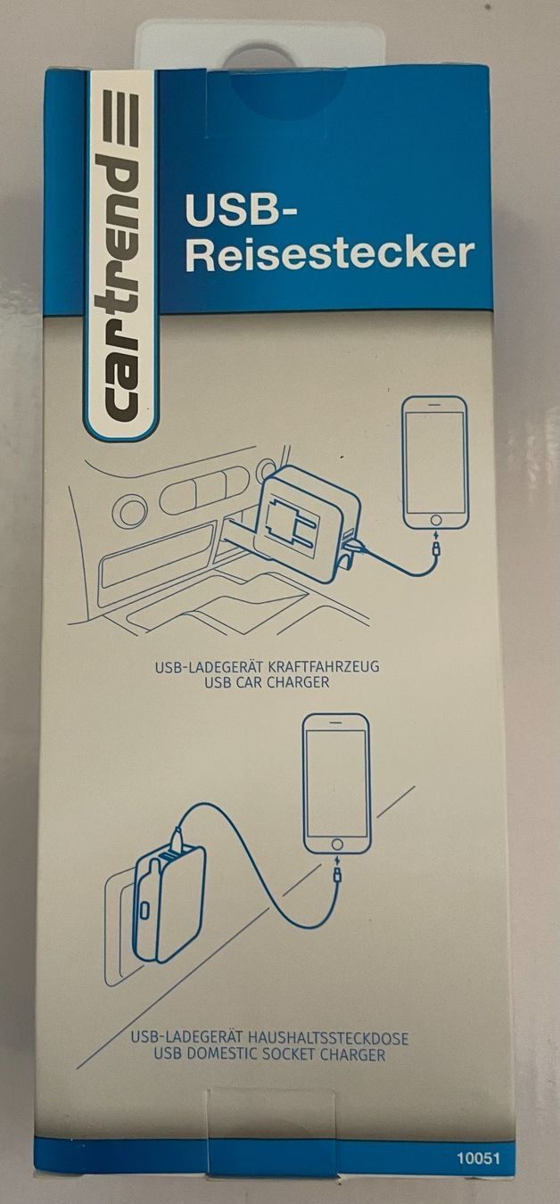 Caricabatterie: CARTREND Handy-Ladegerät fürs Auto – Nuovo e nell'imballaggio originale da Riehen venduto da Top-Quality 7