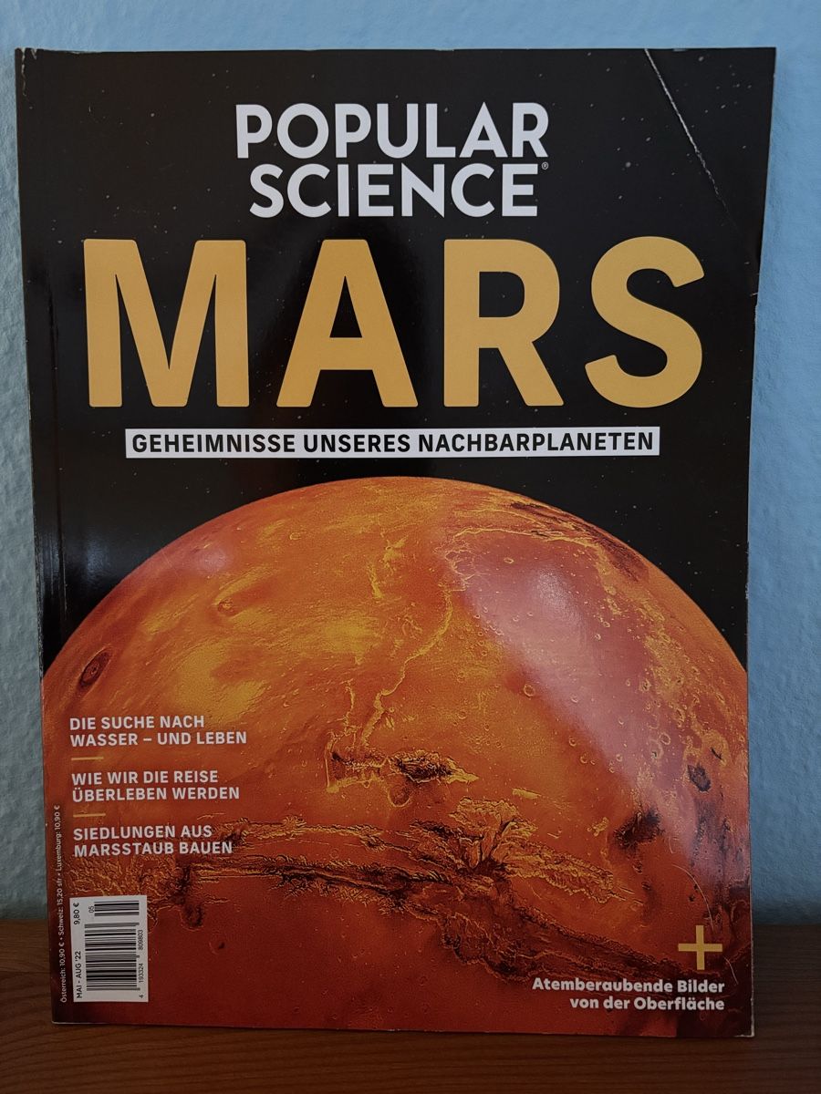 Riviste & Magazine: !! POPULAR  SCIENCE MARS MAGAZIN !! – Usato da Arlesheim venduto da MR_M_B