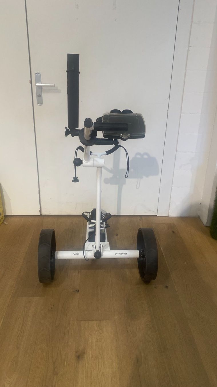 At-Hena Trolleys: at-hena Elektro Golf Trolley PACE weiss – Gebraucht aus Dietikon von at-hena