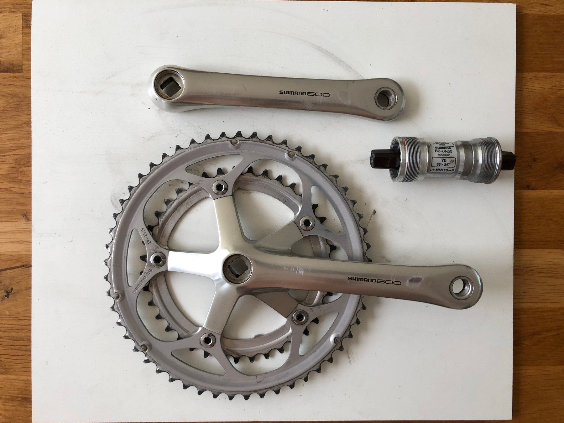 Shimano Pezzi di ricambio: Diverse Teile Shimano 600 Ultegra – Usato da Riehen venduto da flohropax