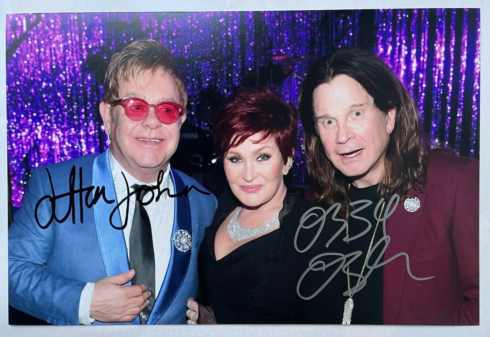Autografi: Originalautogramm Elton John+Ozzy Osbourne – Usato da rafz venduto da Ttt0071