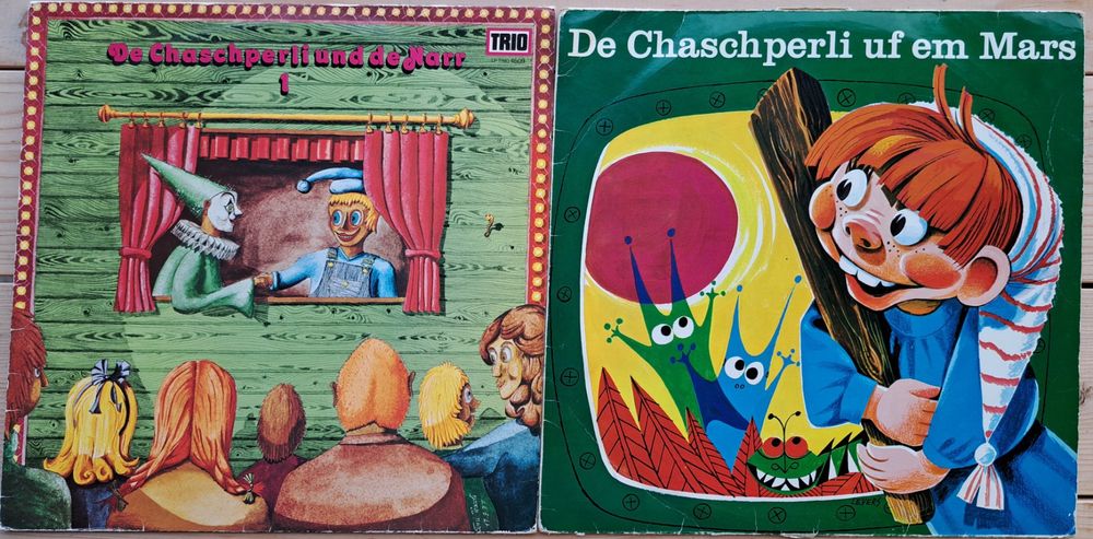 2 LP's Chaschperli Kasperlitheater (Gebraucht) in Gysenstein für CHF 9. ...