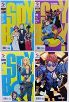 SPYBOY 1-4 FINAL EXAM COMPLETE SERIE DARK HORSE 2004