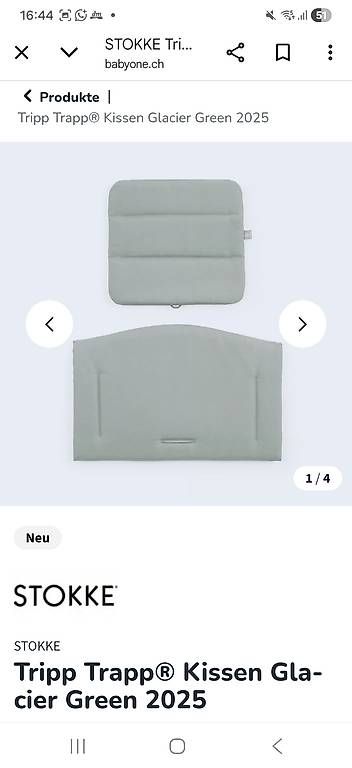 Seggioloni: Stokke Babyset Tablett Polster – Usato da Birsfelden venduto da san_9st7 3