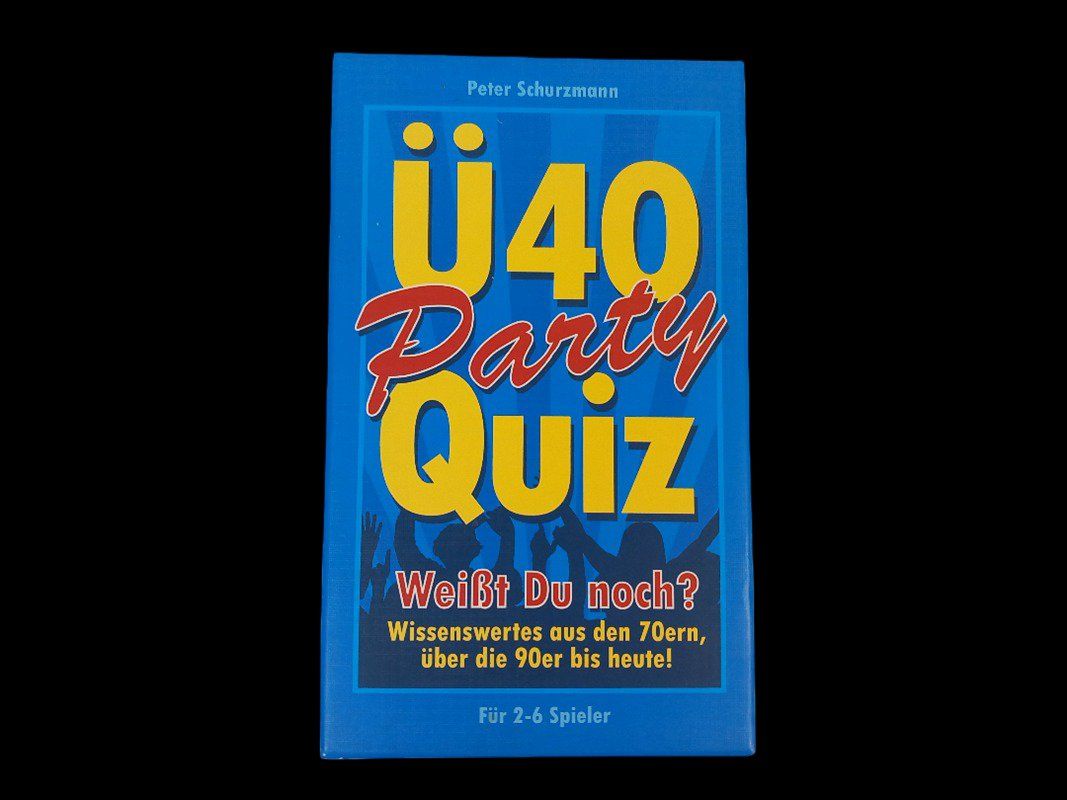 Giochi: PETER SCHURZMANN Ü40 Party Quiz – Nuovo (secondo la descrizione) da Hünenberg venduto da Restwert_Zug