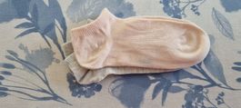 Söckli Kinder 2 Paar Rosa Grau Grösse 31-34 neu