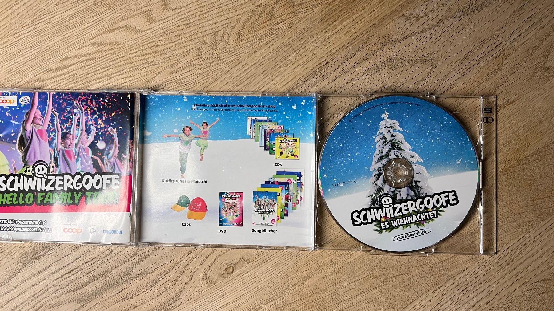 CDs: Schwiizergoofe "Es wiehnachtet" CD – Gebraucht aus Hondrich von Greppen37 2