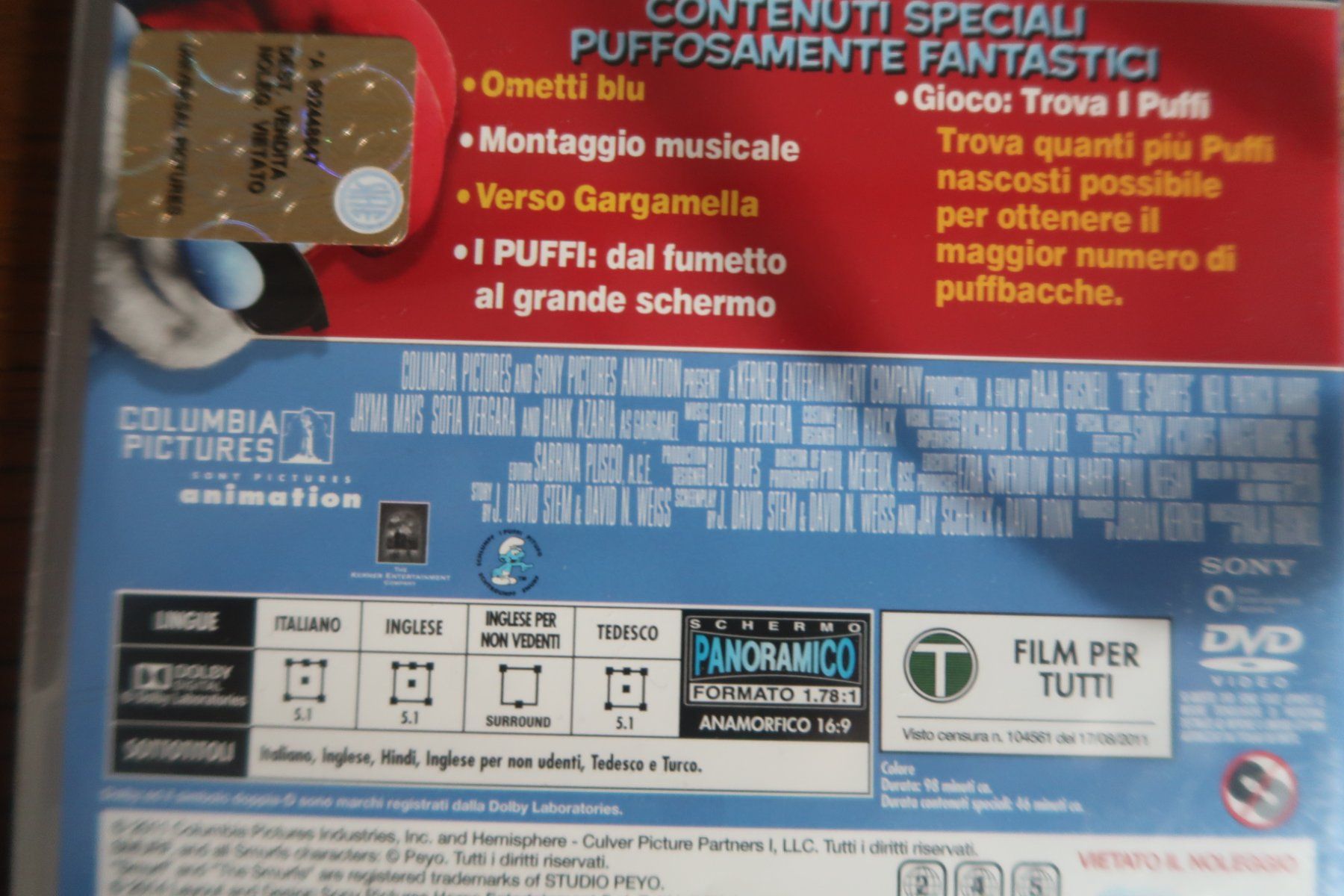 Alle DVDs: DVD   I Puffi              IT EN DE – Gebraucht aus Porrentruy von tupatup 3