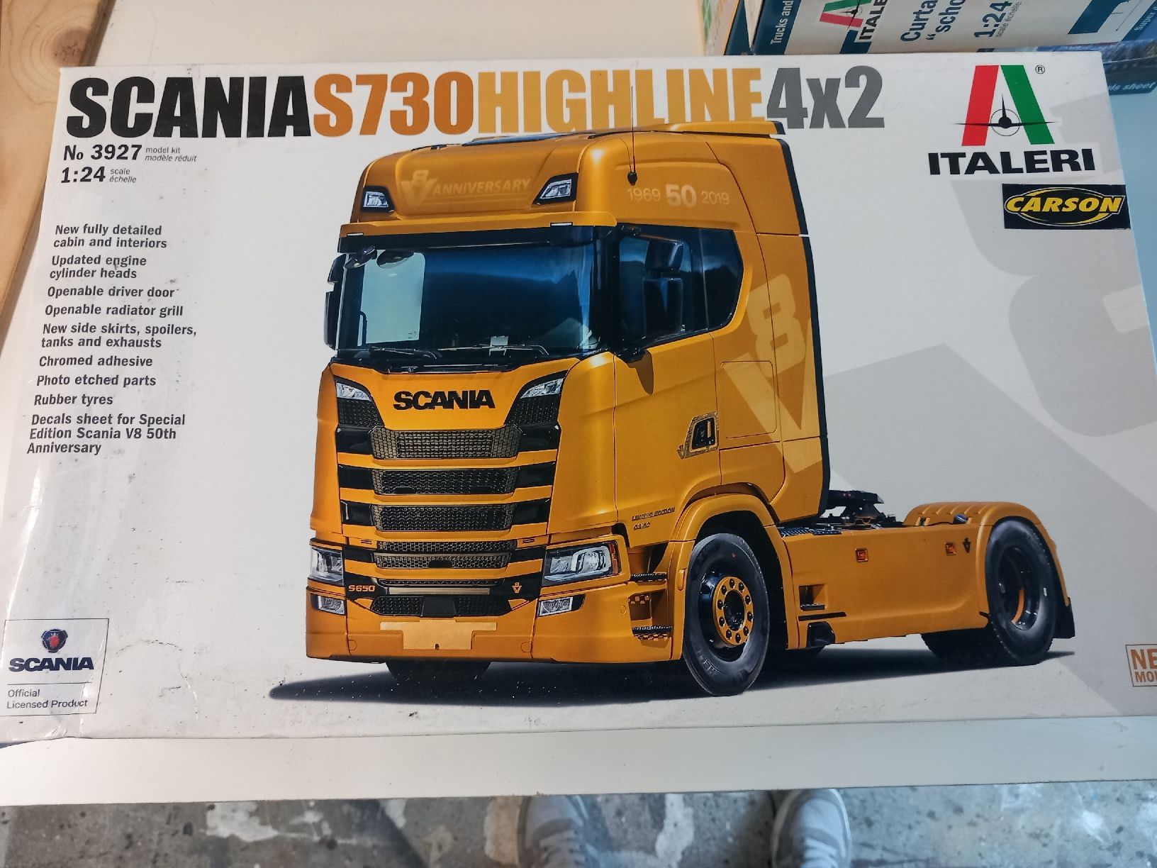 Italeri Kit di modellismo & Modellini statici: Italeri 1:24 bausätze – Nuovo e nell'imballaggio originale da Teufenthal AG venduto da mikej01 1
