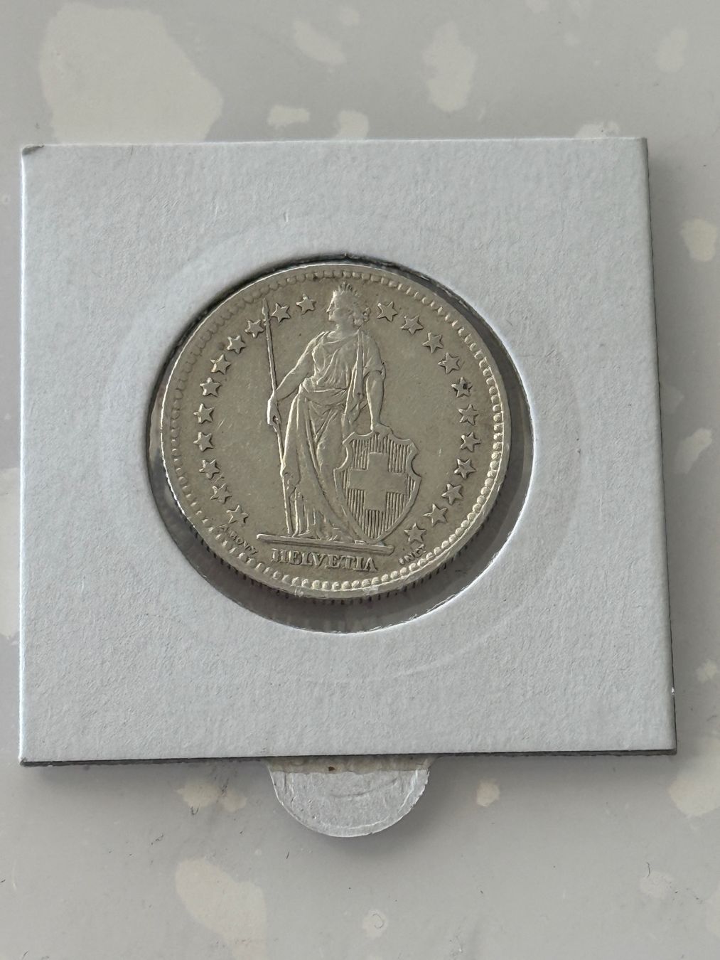 Tutti le monete: 2 Franken 1947  Rar – Usato da Wallisellen venduto da SWISS_SILVER1