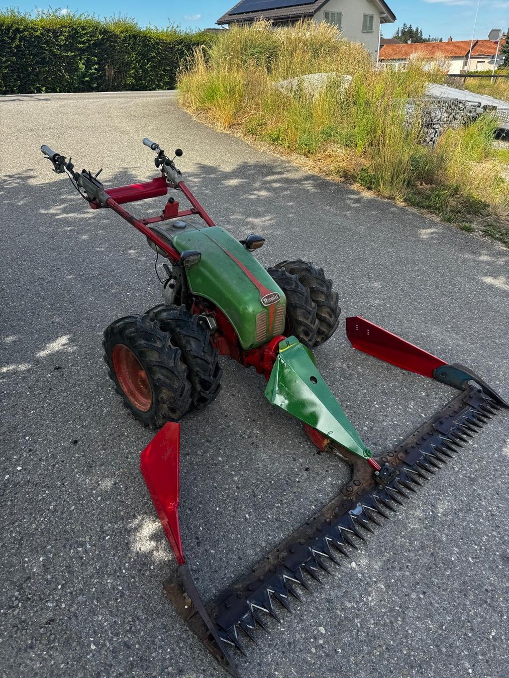 Rapid Toutes les machines: Balkenmäher Eapid 505-11 mit Doppelrad – D'occasion à Niederuzwil par peter.