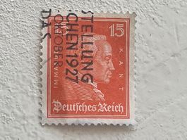 DR - Deutsche Reich Briefmarke