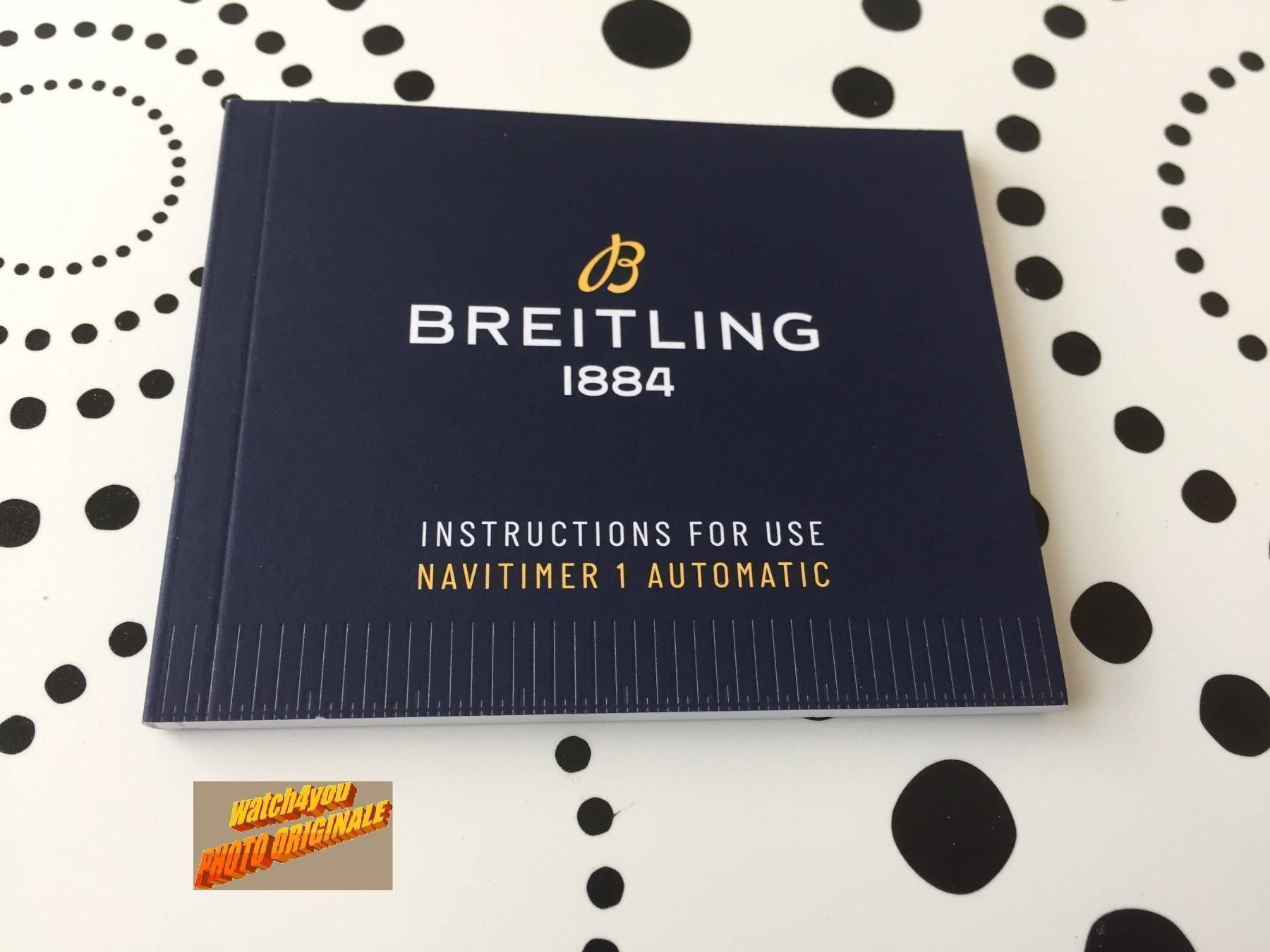 Breitling Dokumente: BREITLING ORIG. NAVITIMER - OPERATING INSTRUCTIONS NEW !!! – Neu (gemäss Beschreibung) aus Epalinges von dream-watch