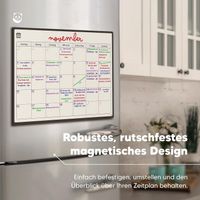 magnetisches Whiteboard und Kühlschrank-Kalender