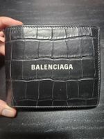 Portefeuille Balenciaga noir avec boîte et dust bag