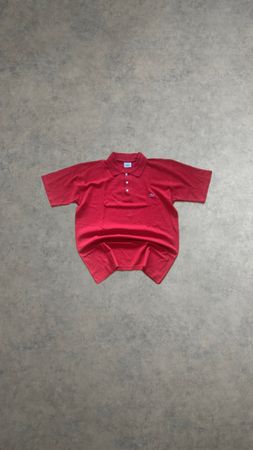 Lacoste Polo Shirt rot Made in France guter Zustand