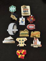 Divers anciens pins IBM Sapeurs pompiers Landwehr etc..