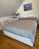 Polsterbett mit Lattenrost und Matratze