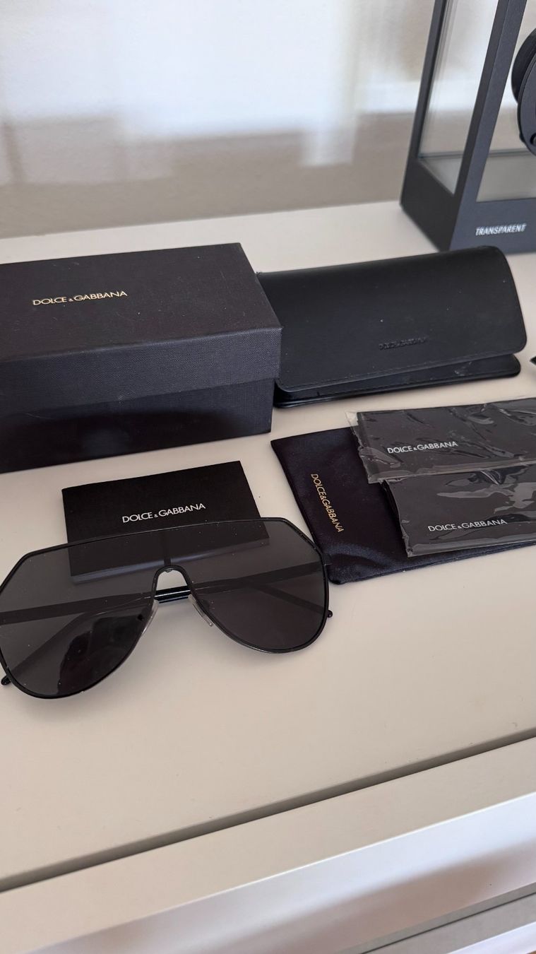 Dolce & Gabbana Brillen & Gläser: Dolce & Gabbana DG 2221 - 110687 Matte Black – Neu und originalverpackt aus Lausanne von ipanema23 6