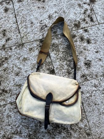 Brady Creel Wicker Bag Vintage Fischen Made in England