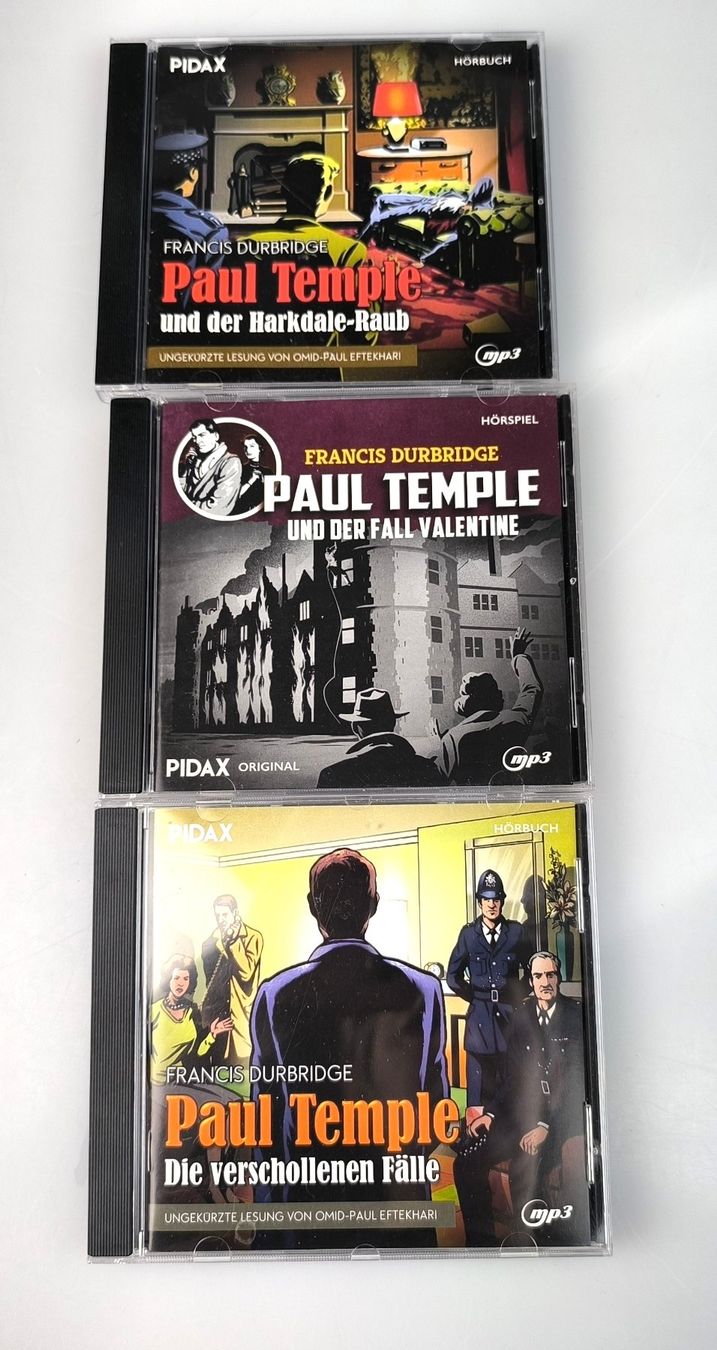 Hörbücher: Francis Durbridge: Paul Temple CD-Hörbücher – Gebraucht aus Rüti ZH von Restwert_Rueti_ZH 2