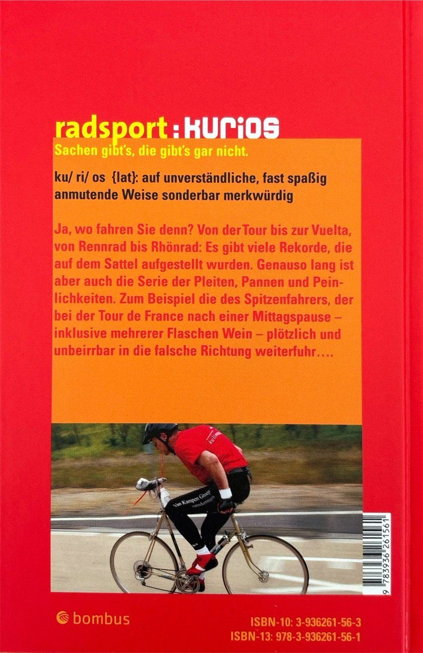 Libri: Radsport kurios – Nuovo (secondo la descrizione) da Sarnen venduto da Livres 1