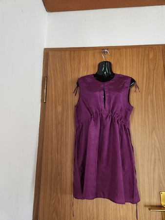 Top Claudie Pierlot soie T3 violet