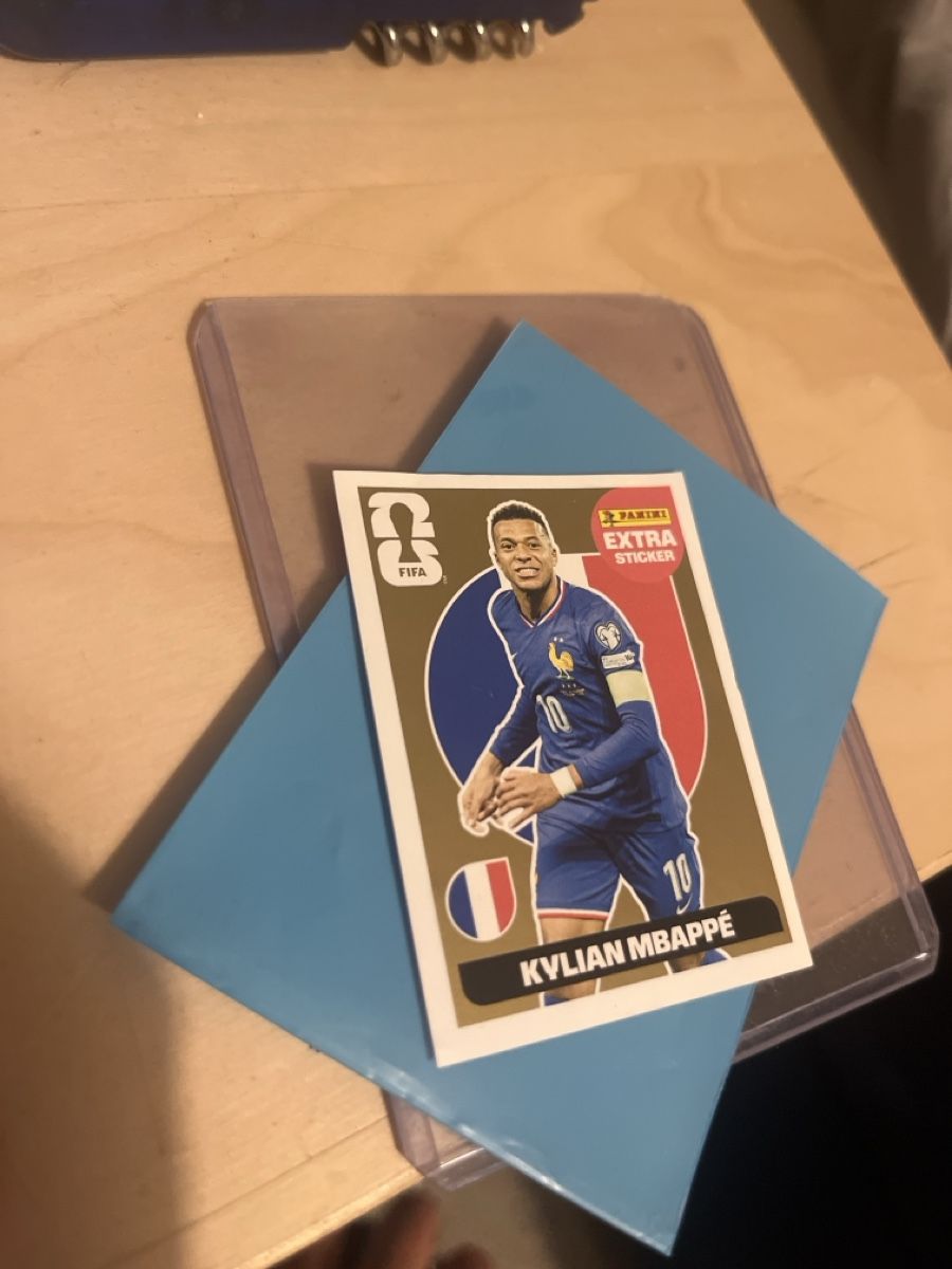 Panini Carte collezionabili: Vend Panini extra sticket KYLIAN MBAPPÉ  – Nuovo (secondo la descrizione) da Nods venduto da giu_lj2x 1