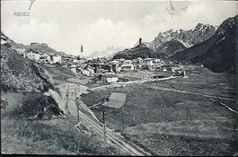 ARDEZ Bahnlinie Rhätische Bahn