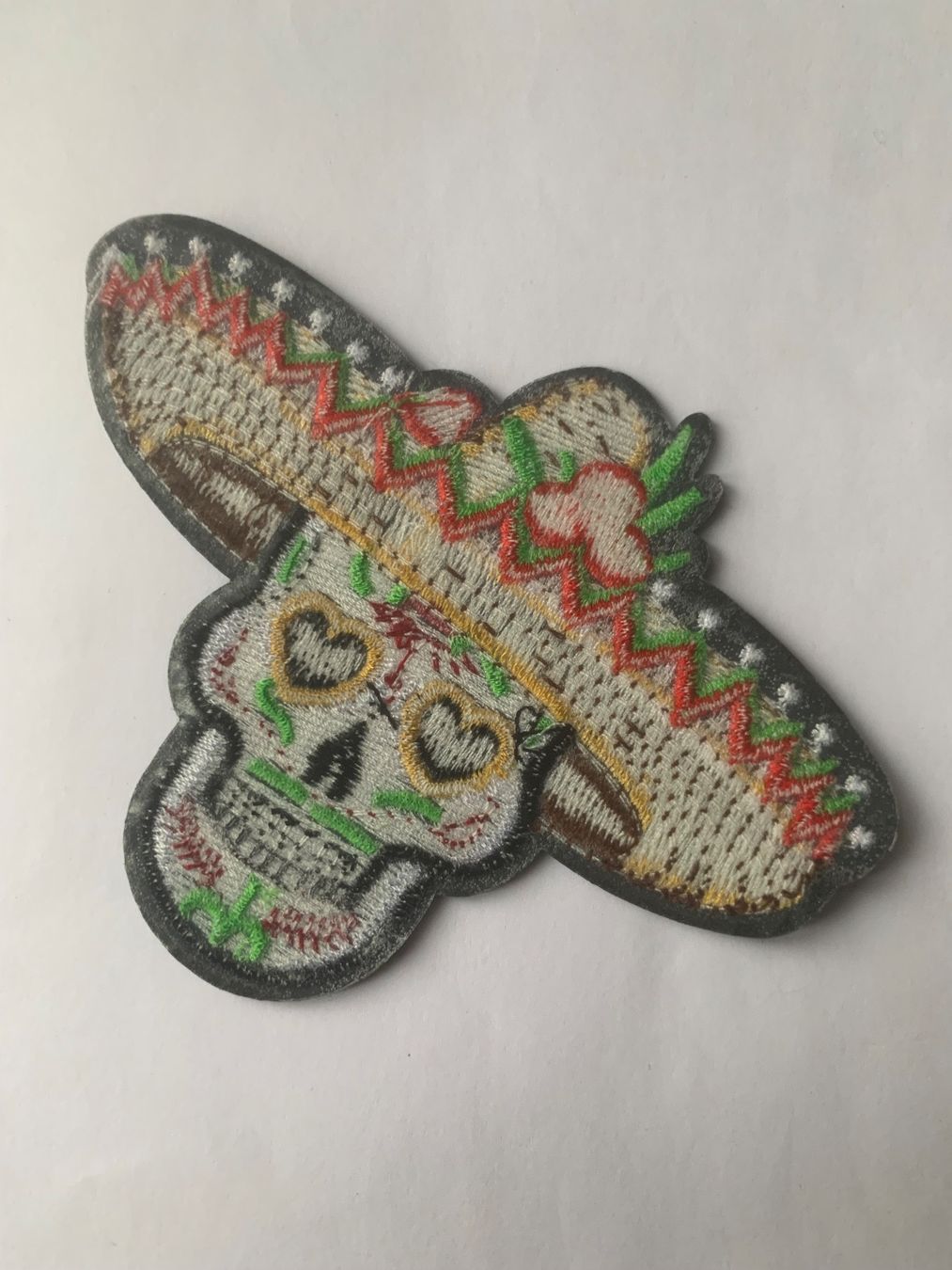 Toppe: Dia de los Muertos Badge, Patch, Bügelbild – Nuovo e nell'imballaggio originale da Ostermundigen venduto da Mcone 2