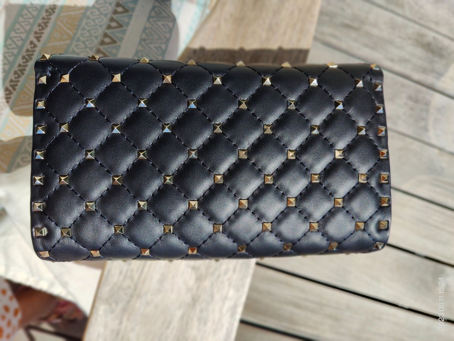 Valentino Taschen für Damen: Valentino rockstud spike woc, Black – Gebraucht aus Hausen AG von locitg 4