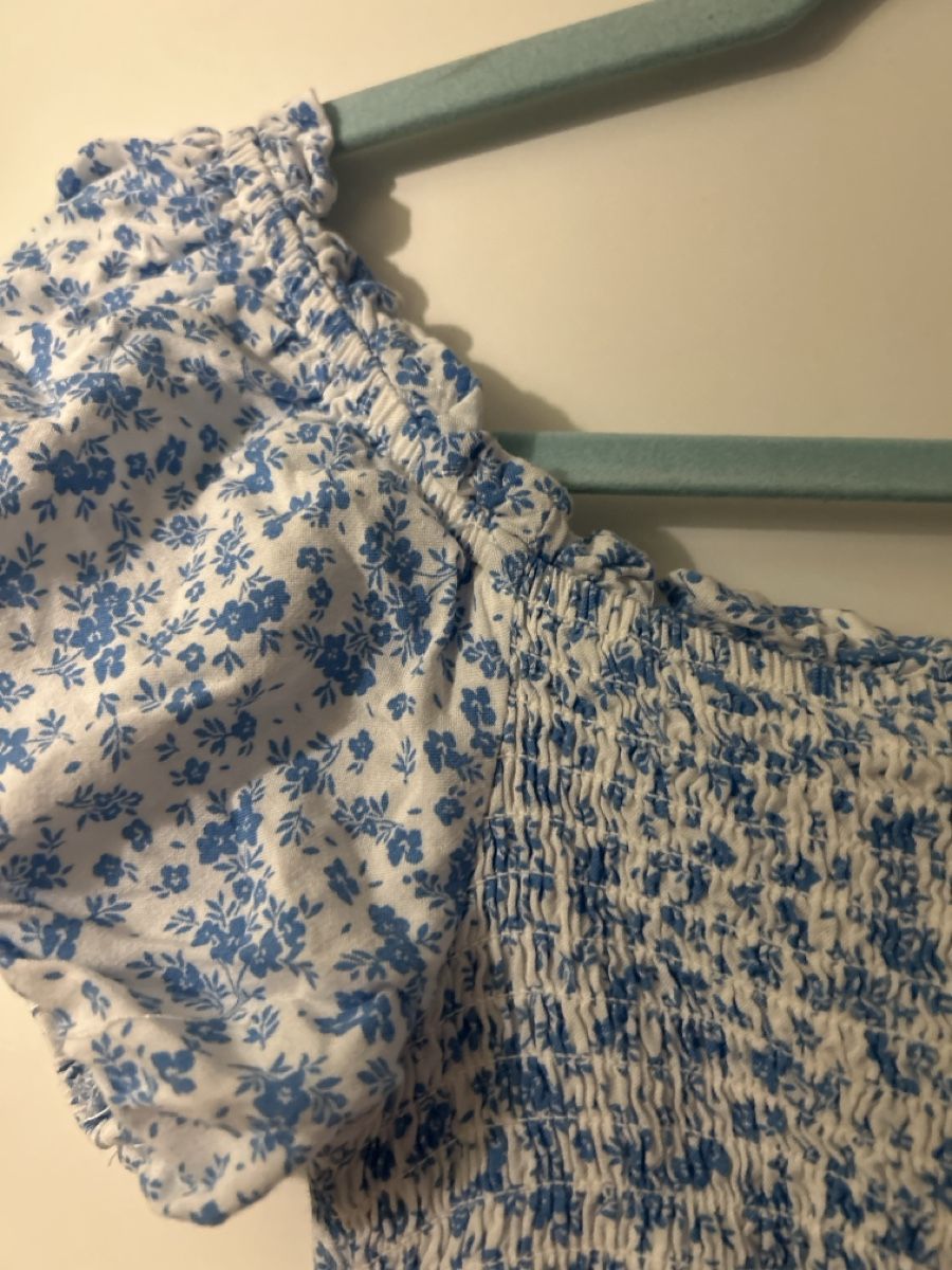 Top: Sommer Top mit Blumenmuster, M – Nuovo (secondo la descrizione) da Riehen venduto da S______ 2