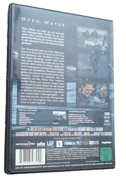 Alle DVDs: Open Water (DVD) – Gebraucht aus Wilen b. Wollerau von morethanmusic 1
