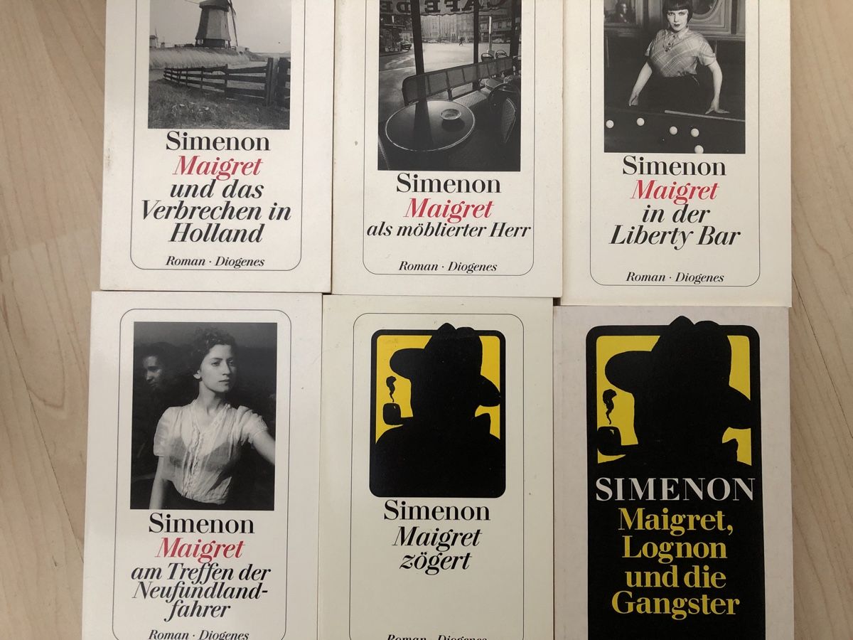 Bücher: 6 Maigret Krimis von Georges Simenon – Neu (gemäss Beschreibung) aus Zuchwil von Tim7272