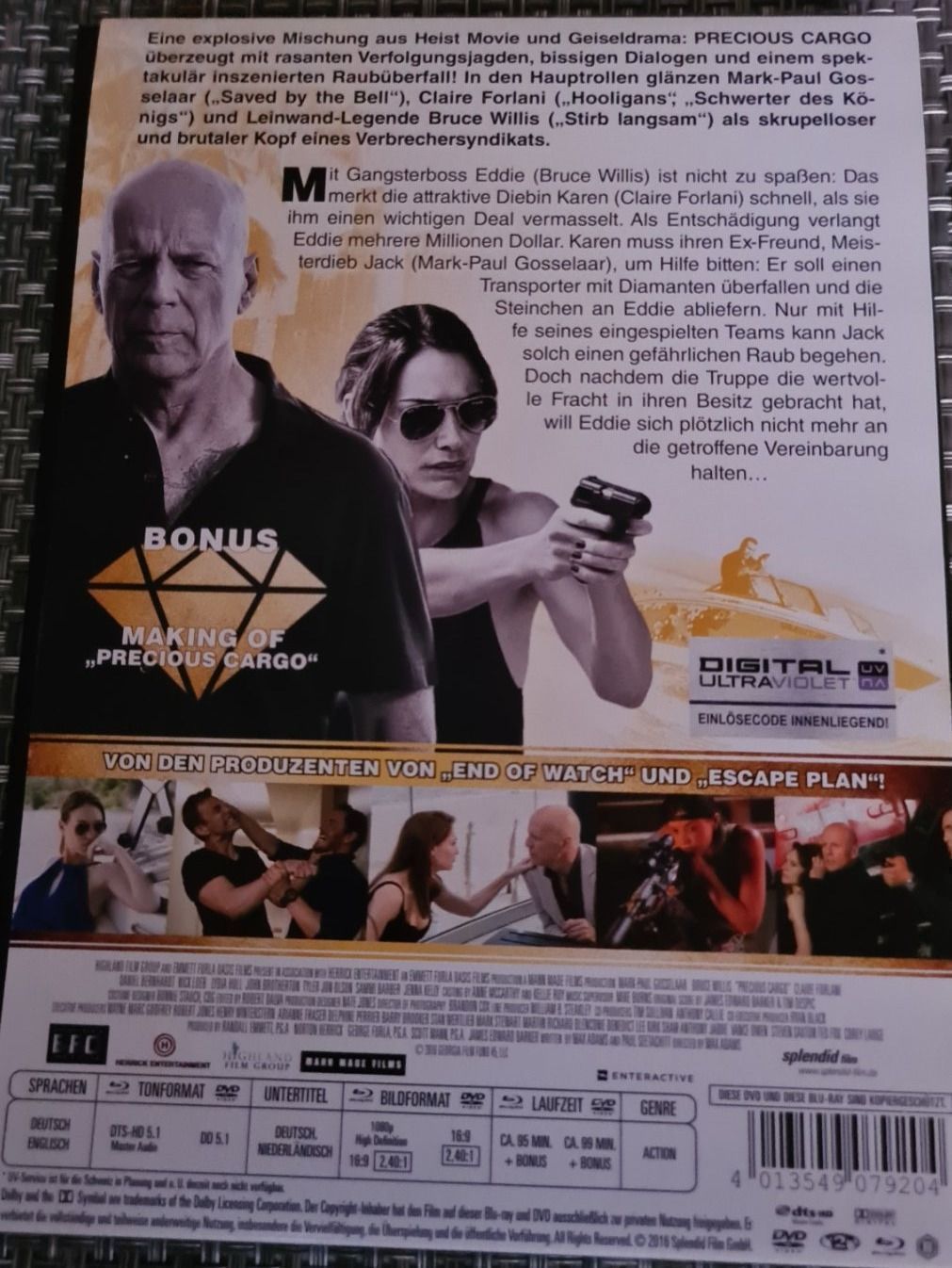 Tutti i DVDs: Precious Cargo UNCUT! MEDIABOOK – Nuovo (secondo la descrizione) da Oberkirch LU venduto da ThE_CoLLecTor666 1