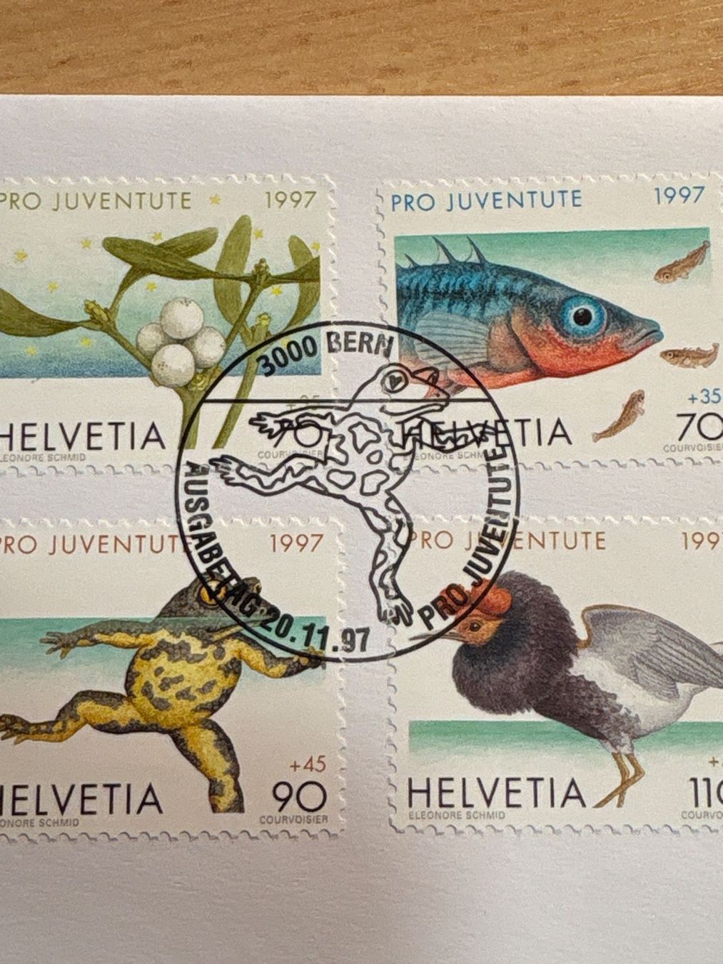 Tutti i francobolli: Pro Juventute Ersttagsbrief 1997 – Usato da Ibach venduto da lisch3 1