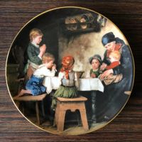 6 Sammelteller Kompl. Serie Meisterwerke Franz v. Defregger