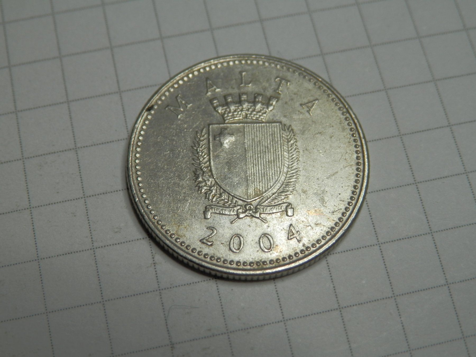 Tutti le monete: Malta 2 Cent, 2004 – Usato da Weiach venduto da weiach81 1