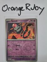 Spoink 090/197 REVERSE HOLO Obsidian Flames OBF English