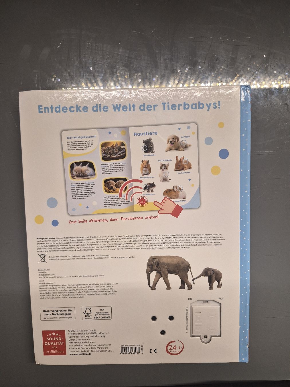 Libri: Geräuschebuch Tierbabys mit 46 Sounds - Spielend Deutsch – Usato da Selzach venduto da Paradiso89 4