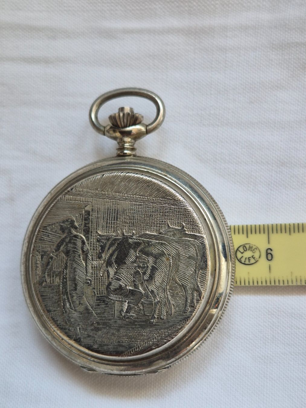 Swiss Orologi: Schöne Chüali Taschenuhr – Usato da cazis venduto da meeroo12 6